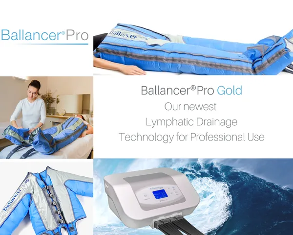 Ballancer Pro Gold Elite compression lymphatic drainage system