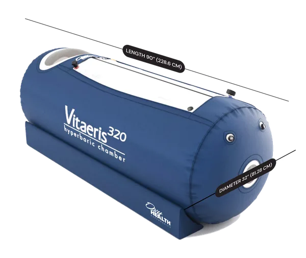 OxyHealth Vitaeris 320 mild hyperbaric oxygen therapy chamber